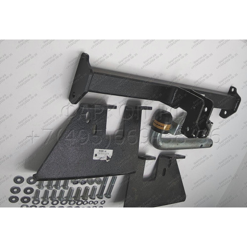 90901-A MOTODOR Фаркоп с оцинкованным шаром на Hyundai Tucson 2004-2010, Kia Sportage 2004-2010. Необходима подрезка бампера. Тип шара: A. Нагрузки: 1200/75 кг, масса фаркопа 17,6 кг (без электрики в комплекте)