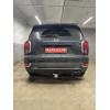 90915-E MOTODOR Фаркоп с оцинкованным шаром на Hyundai Palisade 2020- без выреза в бампере. Тип шара: E. Нагрузки 2000/100 кг, масса фаркопа 21,3 кг (без электрики в комплекте)
