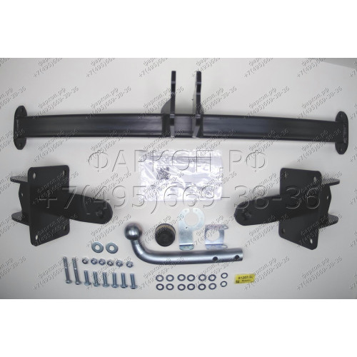 91207-A MOTODOR Фаркоп с оцинкованным шаром на Mercedes GLE-Class w167 2019-, Mercedes GLS-Class x167 2019-. Невидимый вырез в бампере. Тип шара: A. Нагрузки 2000/100 кг, масса фаркопа 24,4 кг (без электрики в комплекте)