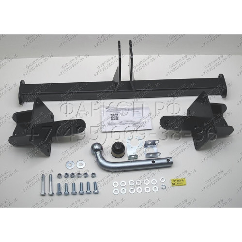 91207-A MOTODOR Фаркоп с оцинкованным шаром на Mercedes GLE-Class w167 2019-, Mercedes GLS-Class x167 2019-. Невидимый вырез в бампере. Тип шара: A. Нагрузки 2000/100 кг, масса фаркопа 24,4 кг (без электрики в комплекте)