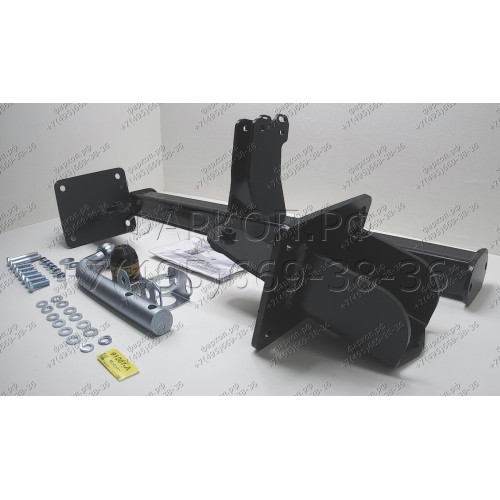 91207-A MOTODOR Фаркоп с оцинкованным шаром на Mercedes GLE-Class w167 2019-, Mercedes GLS-Class x167 2019-. Невидимый вырез в бампере. Тип шара: A. Нагрузки 2000/100 кг, масса фаркопа 24,4 кг (без электрики в комплекте)