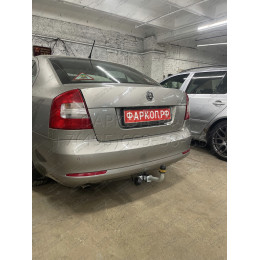 92304-A MOTODOR Фаркоп с оцинкованным шаром на Skoda Octavia II лифтбек/универсал 2004-2013, Skoda Octavia III лифтбек/универсал 2013-2020, Skoda Octavia IV A8 лифтбек/универсал 202