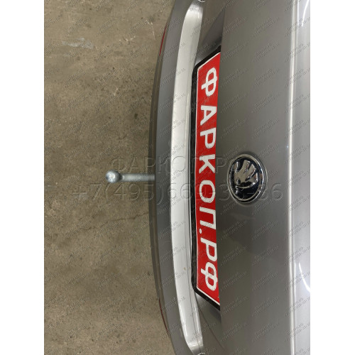 92304-A MOTODOR Фаркоп с оцинкованным шаром на Skoda Octavia II лифтбек/универсал 2004-2013, Skoda Octavia III лифтбек/универсал 2013-2020, Skoda Octavia IV A8 лифтбек/универсал 2020-. Необходима подрезка бампера. Тип шара: A. Нагрузки: 1300/75 кг, масса 
