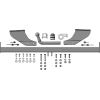 92520-A MOTODOR Фаркоп с оцинкованным шаром на Toyota Voxy 2014-2021, Toyota Noah 2014-2021, Toyota Esquire 2014-2022 без подрезки бампера. Тип шара: A. Нагрузки 1500/75 кг, масса фаркопа 18 кг (без электрики в комплекте)