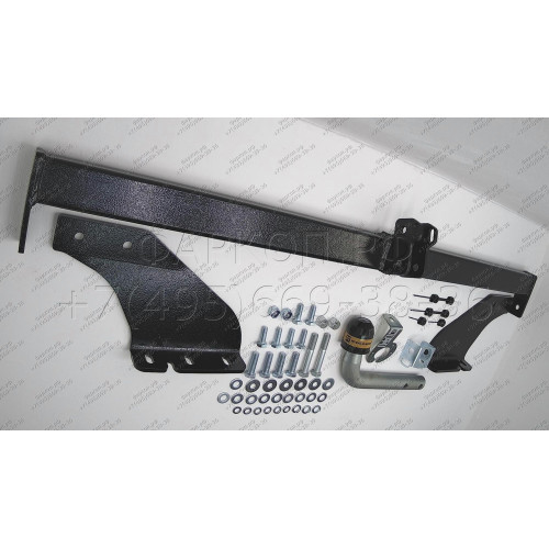 92520-A MOTODOR Фаркоп с оцинкованным шаром на Toyota Voxy 2014-2021, Toyota Noah 2014-2021, Toyota Esquire 2014-2022 без подрезки бампера. Тип шара: A. Нагрузки 1500/75 кг, масса фаркопа 18 кг (без электрики в комплекте)