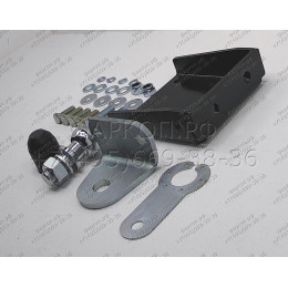 92709-FE MOTODOR Фаркоп с оцинкованным шаром на Volkswagen Amarok 2010-2022 без выреза в бампере. Тип шара: FE. Нагрузки: 2000/100 кг, масса фаркопа 6 кг (без электрики 