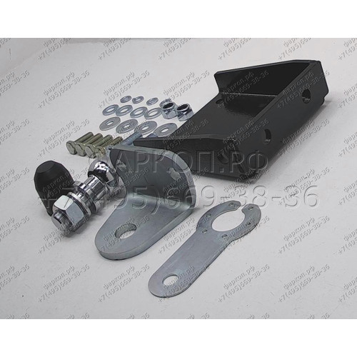 92709-FE MOTODOR Фаркоп с оцинкованным шаром на Volkswagen Amarok 2010-2022 без выреза в бампере. Тип шара: FE. Нагрузки: 2000/100 кг, масса фаркопа 6 кг (без электрики в комплекте)