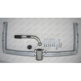 A046C GALIA Полностью оцинкованный фаркоп на Audi Q5 2008-2016. Подрозетник убирается за бампер. Тип шара: C (горизонтальный съемный). Невидимый вырез ба
