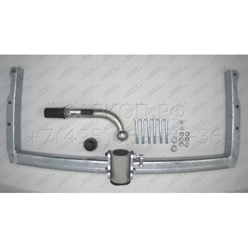 A046C GALIA Полностью оцинкованный фаркоп на Audi Q5 2008-2016. Подрозетник убирается за бампер. Тип шара: C (горизонтальный съемный). Невидимый вырез бампера. Нагрузки: 2400/80 кг, масса фаркопа 19,77 кг