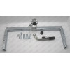 A046C GALIA Полностью оцинкованный фаркоп на Audi Q5 2008-2016. Подрозетник убирается за бампер. Тип шара: C (горизонтальный съемный). Невидимый вырез бампера. Нагрузки: 2400/80 кг, масса фаркопа 19,77 кг