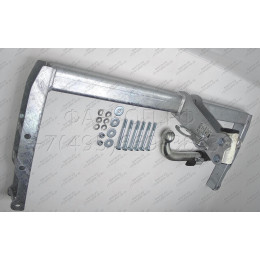 A046C GALIA Полностью оцинкованный фаркоп на Audi Q5 2008-2016. Подрозетник убирается за бампер. Тип шара: C (горизонтальный съемный). Невидимый вырез ба