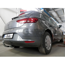 A048C GALIA Полностью оцинкованный фаркоп на Volkswagen Golf VII хетчбек 5 дверей 2013-2017, SEAT Leon хетчбек 5 дверей 2013-2017, Audi A3 хетчбек 3/5 дверей 2012-2020. Подрозетн