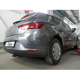 A048C GALIA Полностью оцинкованный фаркоп на Volkswagen Golf VII хетчбек 5 дверей 2013-2017, SEAT Leon хетчбек 5 дверей 2013-2017, Audi A3 хетчбек 3/5 дверей 2012-2020. Подрозетн