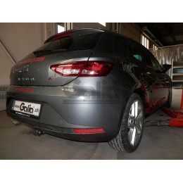 A048C GALIA Полностью оцинкованный фаркоп на Volkswagen Golf VII хетчбек 5 дверей 2013-2017, SEAT Leon хетчбек 5 дверей 2013-2017, Audi A3 хетчбек 3/5 дверей 2012-2020. Подрозетн