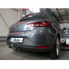A048C GALIA Полностью оцинкованный фаркоп на Volkswagen Golf VII хетчбек 5 дверей 2013-2017, SEAT Leon хетчбек 5 дверей 2013-2017, Audi A3 хетчбек 3/5 дверей 2012-2020. Подрозетник убирается за бампер. Тип шара: C (горизонтальный съемный). Подрезка бампер