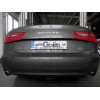 A049C GALIA Полностью оцинкованный фаркоп на Audi A6 седан/универсал 2011-2018, Audi A6 Allroad 2012-2019, Audi A7 Sportback 2011-2017. Подрозетник убирается за бампер. Тип шара: C (горизонтальный съемный). Невидимый вырез бампера. Нагрузки: 2500/100 кг, 