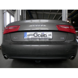 A049C GALIA Полностью оцинкованный фаркоп на Audi A6 седан/универсал 2011-2018, Audi A6 Allroad 2012-2019, Audi A7 Sportback 2011-2017. Подрозетник убирается за бампер. Тип шара