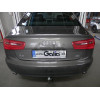 A049C GALIA Полностью оцинкованный фаркоп на Audi A6 седан/универсал 2011-2018, Audi A6 Allroad 2012-2019, Audi A7 Sportback 2011-2017. Подрозетник убирается за бампер. Тип шара: C (горизонтальный съемный). Невидимый вырез бампера. Нагрузки: 2500/100 кг, 