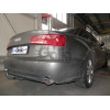 A049C GALIA Полностью оцинкованный фаркоп на Audi A6 седан/универсал 2011-2018, Audi A6 Allroad 2012-2019, Audi A7 Sportback 2011-2017. Подрозетник убирается за бампер. Тип шара: C (горизонтальный съемный). Невидимый вырез бампера. Нагрузки: 2500/100 кг, 