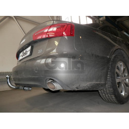 A049C GALIA Полностью оцинкованный фаркоп на Audi A6 седан/универсал 2011-2018, Audi A6 Allroad 2012-2019, Audi A7 Sportback 2011-2017. Подрозетник убирается за бампер. Тип шара
