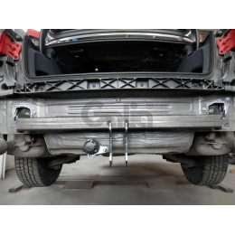 A049C GALIA Полностью оцинкованный фаркоп на Audi A6 седан/универсал 2011-2018, Audi A6 Allroad 2012-2019, Audi A7 Sportback 2011-2017. Подрозетник убирается за бампер. Тип шара