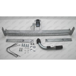A049C GALIA Полностью оцинкованный фаркоп на Audi A6 седан/универсал 2011-2018, Audi A6 Allroad 2012-2019, Audi A7 Sportback 2011-2017. Подрозетник убирается за бампер. Тип шара