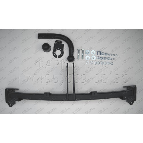 B-074 STEINHOF Фаркоп на BMW 5-Series F07 Gran Turismo 2009-2013. Требуется подрезка бампера. Тип шара: A. Нагрузки: 2200/100 кг, масса фаркопа 15,95 кг (без электрики в комплекте)