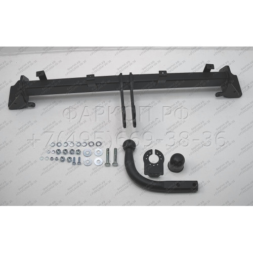 B-074 STEINHOF Фаркоп на BMW 5-Series F07 Gran Turismo 2009-2013. Требуется подрезка бампера. Тип шара: A. Нагрузки: 2200/100 кг, масса фаркопа 15,95 кг (без электрики в комплекте)
