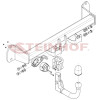 B-085 STEINHOF Фаркоп на BMW 3-Series Gran Turismo F34 06/2013-2019 без подрезки бампера. Тип шара: AV (вертикальное быстросъемное крепление шара на ключе). Нагрузки: 1950/85 кг, масса фаркопа 18,05 кг (без электрики в комплекте)