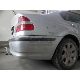 B009C GALIA Полностью оцинкованный фаркоп на BMW 3-Series E46 седан/универсал/купе 1998-2005. Подрозетник убирается за бампер. Тип шара: C (горизонтальный съ