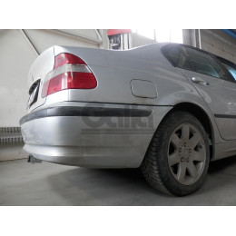 B009C GALIA Полностью оцинкованный фаркоп на BMW 3-Series E46 седан/универсал/купе 1998-2005. Подрозетник убирается за бампер. Тип шара: C (горизонтальный съ