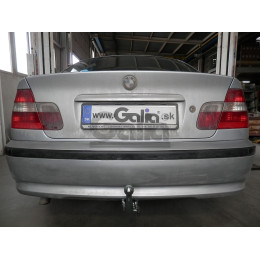 B009C GALIA Полностью оцинкованный фаркоп на BMW 3-Series E46 седан/универсал/купе 1998-2005. Подрозетник убирается за бампер. Тип шара: C (горизонтальный съ