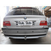 B009C GALIA Полностью оцинкованный фаркоп на BMW 3-Series E46 седан/универсал/купе 1998-2005. Подрозетник убирается за бампер. Тип шара: C (горизонтальный съемный). Невидимый вырез бампера. Нагрузки: 1800/75 кг, масса фаркопа 17,07 кг