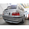 B009C GALIA Полностью оцинкованный фаркоп на BMW 3-Series E46 седан/универсал/купе 1998-2005. Подрозетник убирается за бампер. Тип шара: C (горизонтальный съемный). Невидимый вырез бампера. Нагрузки: 1800/75 кг, масса фаркопа 17,07 кг