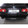 B013C GALIA Полностью оцинкованный фаркоп на BMW 5-Series E39 универсал 1996-2003. Подрозетник убирается за бампер. Тип шара: C (горизонтальный съемный). Невидимый вырез бампера. Нагрузки: 2200/90 кг, масса фаркопа 18,6 кг