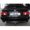 B013C GALIA Полностью оцинкованный фаркоп на BMW 5-Series E39 универсал 1996-2003. Подрозетник убирается за бампер. Тип шара: C (горизонтальный съемный). Невидимый вырез бампера. Нагрузки: 2200/90 кг, масса фаркопа 18,6 кг
