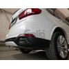 B017A GALIA Полностью оцинкованный фаркоп на BMW X5 E70 2007-2013, X5 F15 2013-2018, BMW X6 F16 2014-2019, кроме моделей с M-пакетом. Подрозетник убирается за бампер. Тип шара: A. Невидимый вырез бампера. Нагрузки: 3500/140 кг, масса фаркопа 16,52 кг