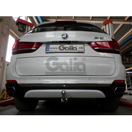 B017A GALIA Полностью оцинкованный фаркоп на BMW X5 E70 2007-2013, X5 F15 2013-2018, BMW X6 F16 2014-2019, кроме моделей с M-пакетом. Подрозетник убирается за бампер. Тип ша
