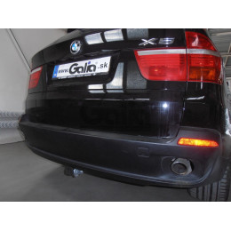 B017A GALIA Полностью оцинкованный фаркоп на BMW X5 E70 2007-2013, X5 F15 2013-2018, BMW X6 F16 2014-2019, кроме моделей с M-пакетом. Подрозетник убирается за бампер. Тип ша