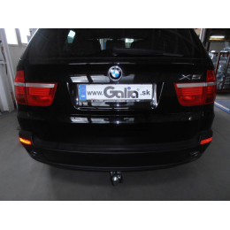 B017A GALIA Полностью оцинкованный фаркоп на BMW X5 E70 2007-2013, X5 F15 2013-2018, BMW X6 F16 2014-2019, кроме моделей с M-пакетом. Подрозетник убирается за бампер. Тип ша