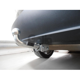 B017A GALIA Полностью оцинкованный фаркоп на BMW X5 E70 2007-2013, X5 F15 2013-2018, BMW X6 F16 2014-2019, кроме моделей с M-пакетом. Подрозетник убирается за бампер. Тип ша