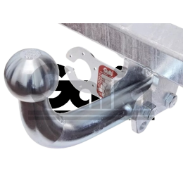 B017A GALIA Полностью оцинкованный фаркоп на BMW X5 E70 2007-2013, X5 F15 2013-2018, BMW X6 F16 2014-2019, кроме моделей с M-пакетом. Подрозетник убирается за бампер. Тип ша