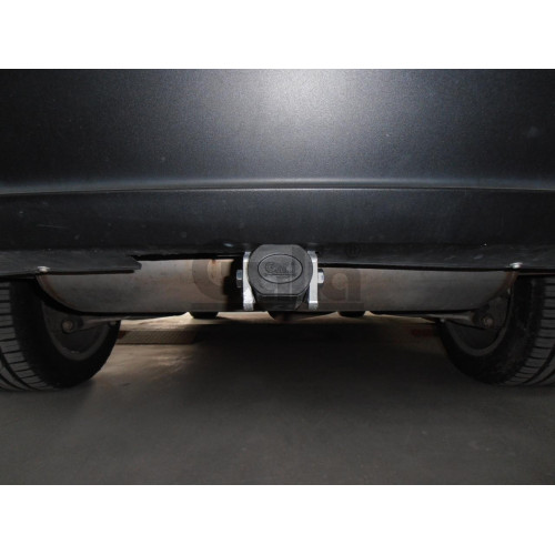 B017A GALIA Полностью оцинкованный фаркоп на BMW X5 E70 2007-2013, X5 F15 2013-2018, BMW X6 F16 2014-2019, кроме моделей с M-пакетом. Подрозетник убирается за бампер. Тип шара: A. Невидимый вырез бампера. Нагрузки: 3500/140 кг, масса фаркопа 16,52 кг