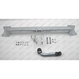 B017A GALIA Полностью оцинкованный фаркоп на BMW X5 E70 2007-2013, X5 F15 2013-2018, BMW X6 F16 2014-2019, кроме моделей с M-пакетом. Подрозетник убирается за бампер. Тип ша