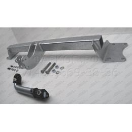 B017A GALIA Полностью оцинкованный фаркоп на BMW X5 E70 2007-2013, X5 F15 2013-2018, BMW X6 F16 2014-2019, кроме моделей с M-пакетом. Подрозетник убирается за бампер. Тип ша
