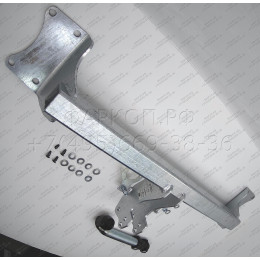 B017A GALIA Полностью оцинкованный фаркоп на BMW X5 E70 2007-2013, X5 F15 2013-2018, BMW X6 F16 2014-2019, кроме моделей с M-пакетом. Подрозетник убирается за бампер. Тип ша