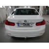 B021A GALIA Полностью оцинкованный фаркоп на BMW 3-Series седан/универсал 2011-2018, BMW 1-Series 2011-2019. Подрозетник убирается за бампер. Невидимый вырез бампера. Тип шара: A. Нагрузки: 1900/75 кг, масса фаркопа 12,82 кг