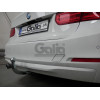 B021A GALIA Полностью оцинкованный фаркоп на BMW 3-Series седан/универсал 2011-2018, BMW 1-Series 2011-2019. Подрозетник убирается за бампер. Невидимый вырез бампера. Тип шара: A. Нагрузки: 1900/75 кг, масса фаркопа 12,82 кг