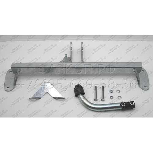B021A GALIA Полностью оцинкованный фаркоп на BMW 3-Series седан/универсал 2011-2018, BMW 1-Series 2011-2019. Подрозетник убирается за бампер. Невидимый вырез бампера. Тип шара: A. Нагрузки: 1900/75 кг, масса фаркопа 12,82 кг