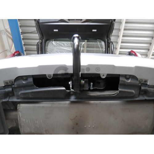 B026V GALIA Полностью оцинкованный фаркоп на BMW X5 G05 2018-, BMW X7 G07 2019-, BMW X6 G06 2019-. Подрозетник убирается за бампер. Тип шара: AV (вертикальное быстросъемное крепление шара на ключе). Невидимый вырез бампера. Нагрузки: 3500/140 кг, масса фа